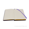 Hardcover perfekt bindende PU-leder noatboek